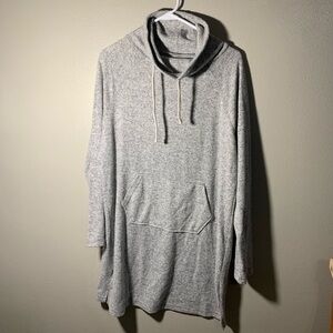 Thread & Supply gray sweater dress/long sweater - Medium